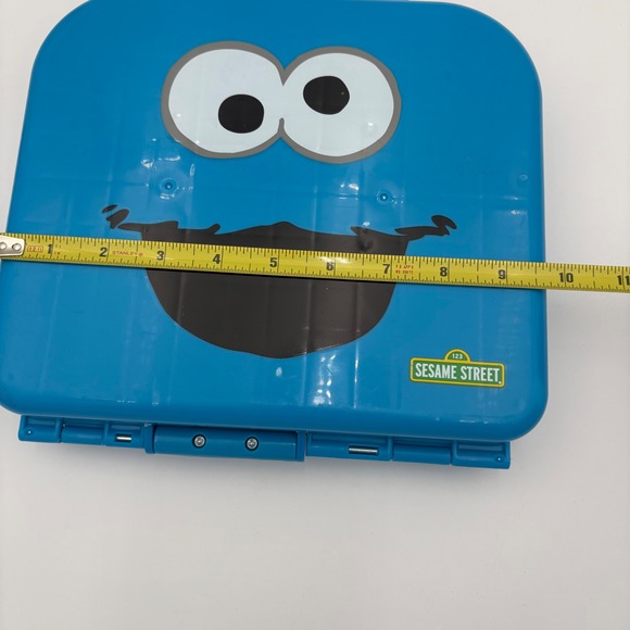 Hasbro Sesame Street Cookie Monster On the Go Numbers & Cookies Case 2015 - Picture 6 of 9